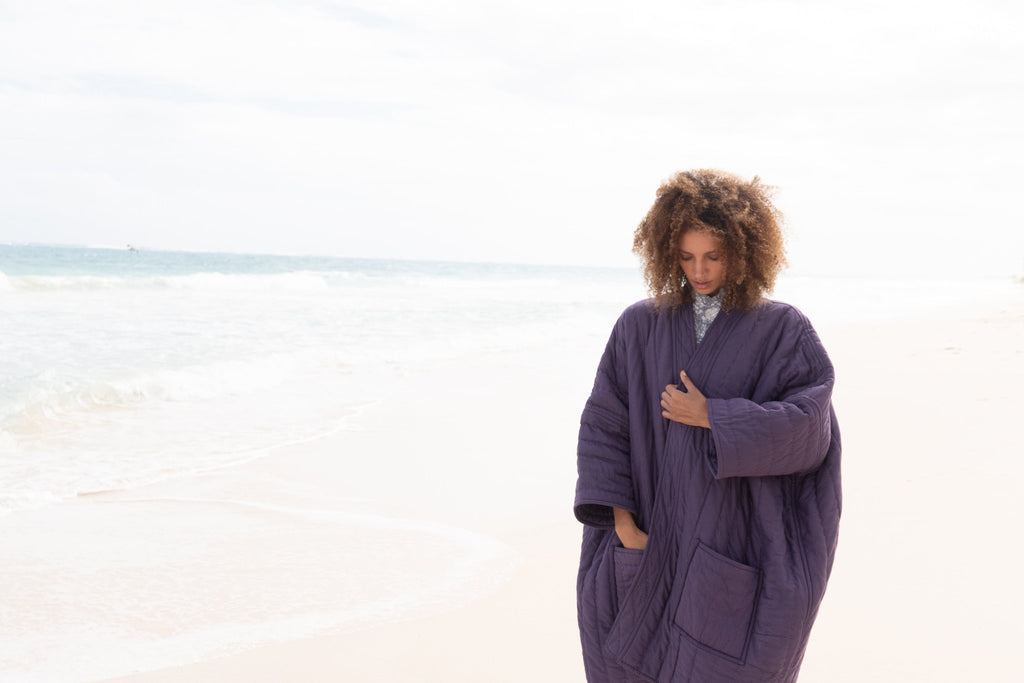Magician Quilted Cotton Aura Coat - YEVA WORLD