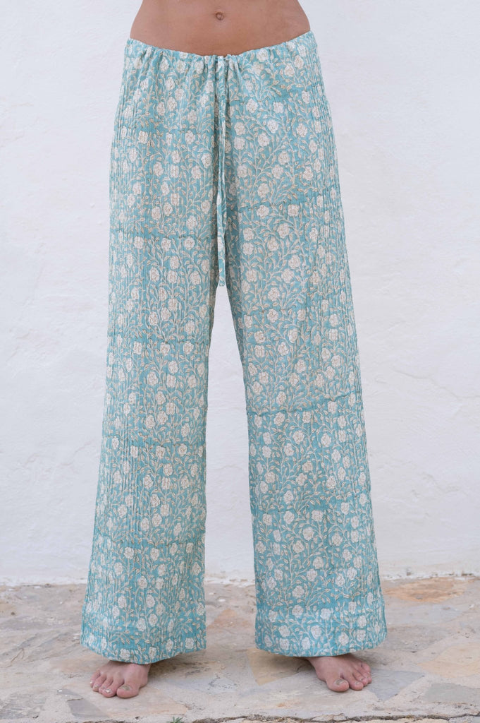 Ocean Plissé Cotton Set - YEVA WORLD