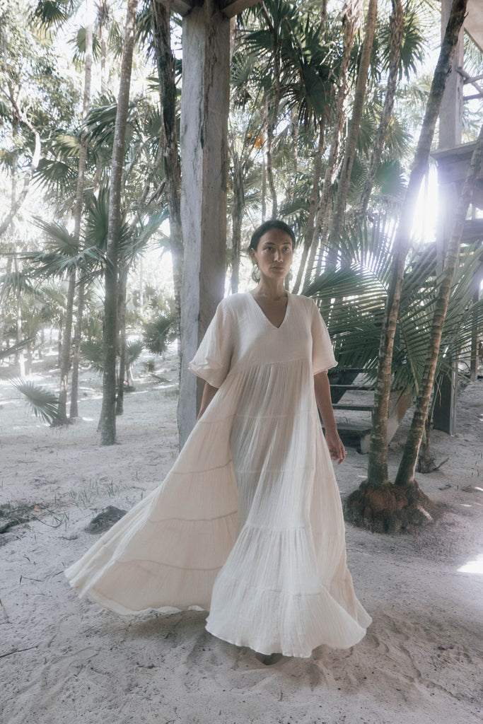 Organic Cotton Nina Dress - YEVA WORLD