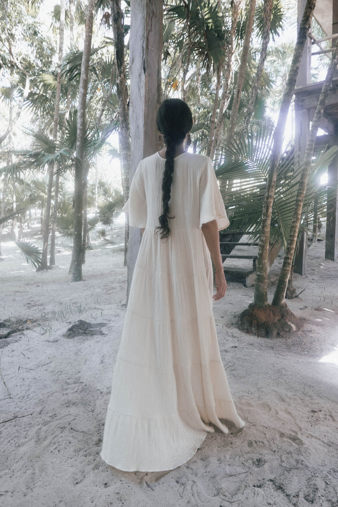 Organic Cotton Nina Dress - YEVA WORLD
