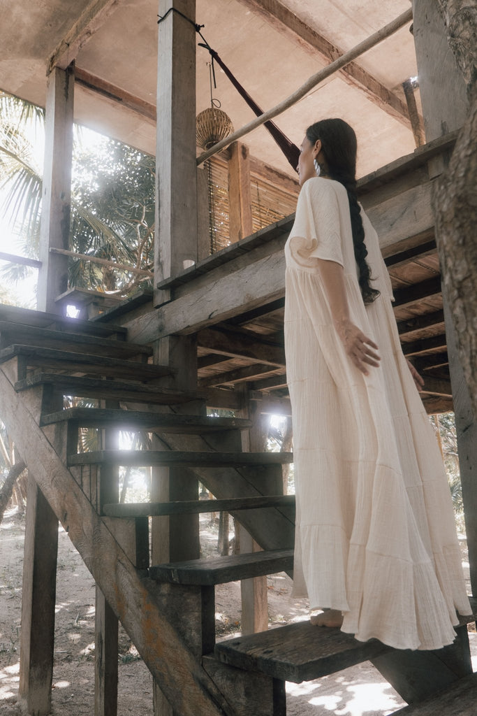 Organic Cotton Nina Dress - YEVA WORLD