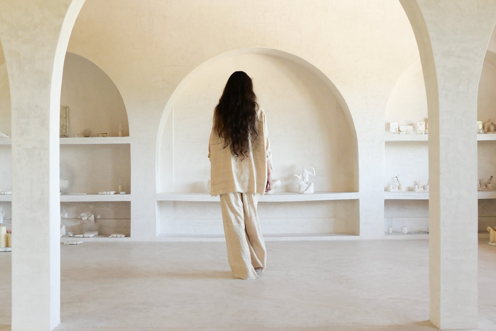 Raw Peace Silk Sunday Gold Set - YEVA WORLD