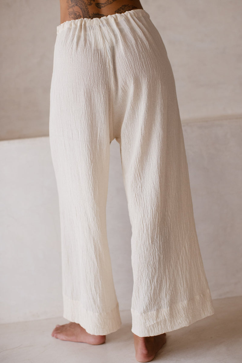 White Noho Pants
